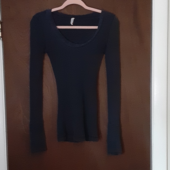 Free People Moto Cuff Button Thermal - Picture 2 of 3